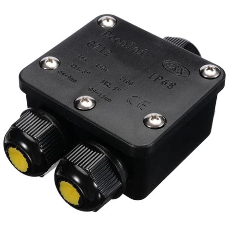 electrical power cable box connector|waterproof electrical box connectors.